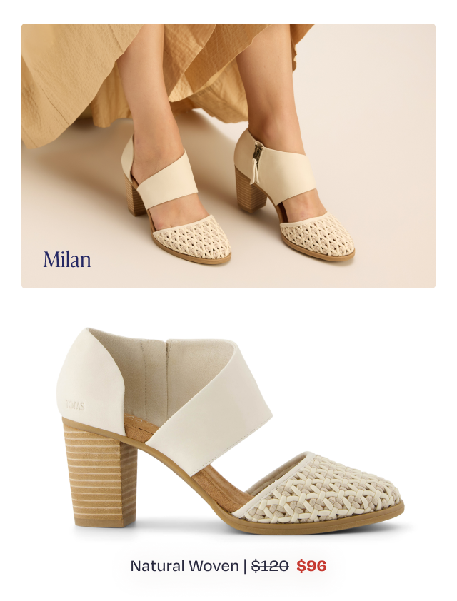 Milan Closed Toe Heel - Image