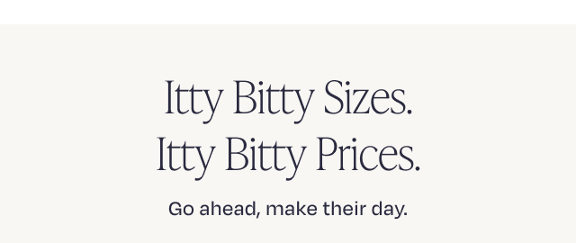 Itty Bitty Sizes - Image