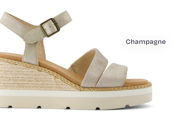 Darya Wedge Platform Sandal - Image