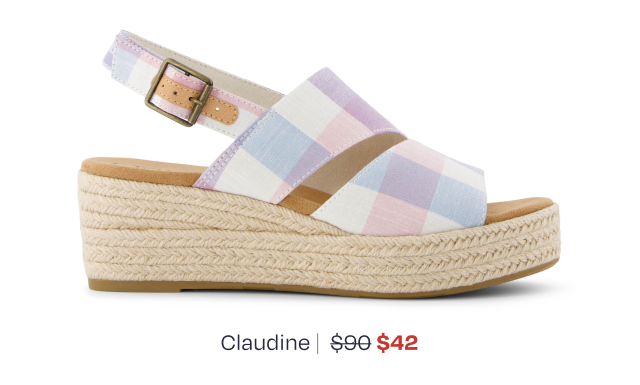 Claudine Wedge Sandal - Image