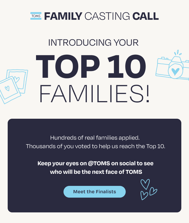 TOMS Family Casting Call - Image