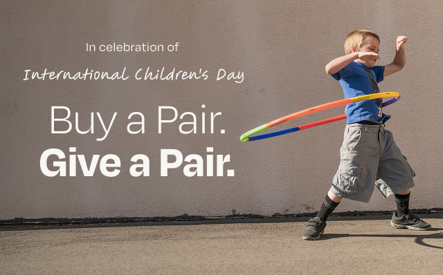 Buy a Pair. Give a Pair. - Image
