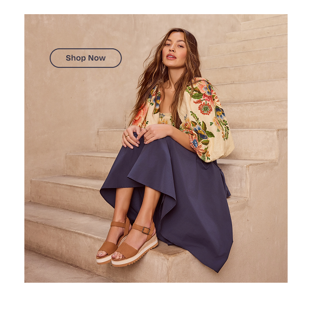 Shop Diana Wedge Sandal - Button