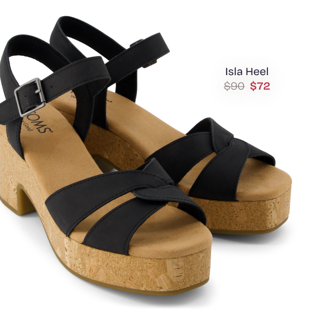 Isla Heeled Sandal - Image