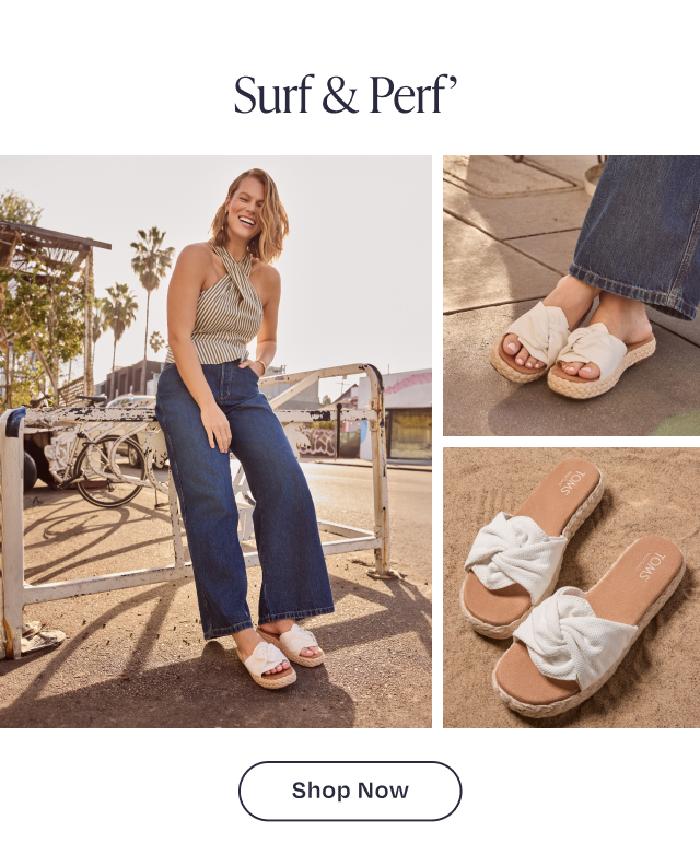 Abby Slide Flatform Espadrille Sandal - Image