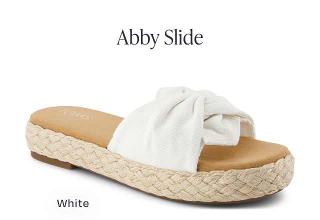 Abby Slide Flatform Espadrille Sandal - Image