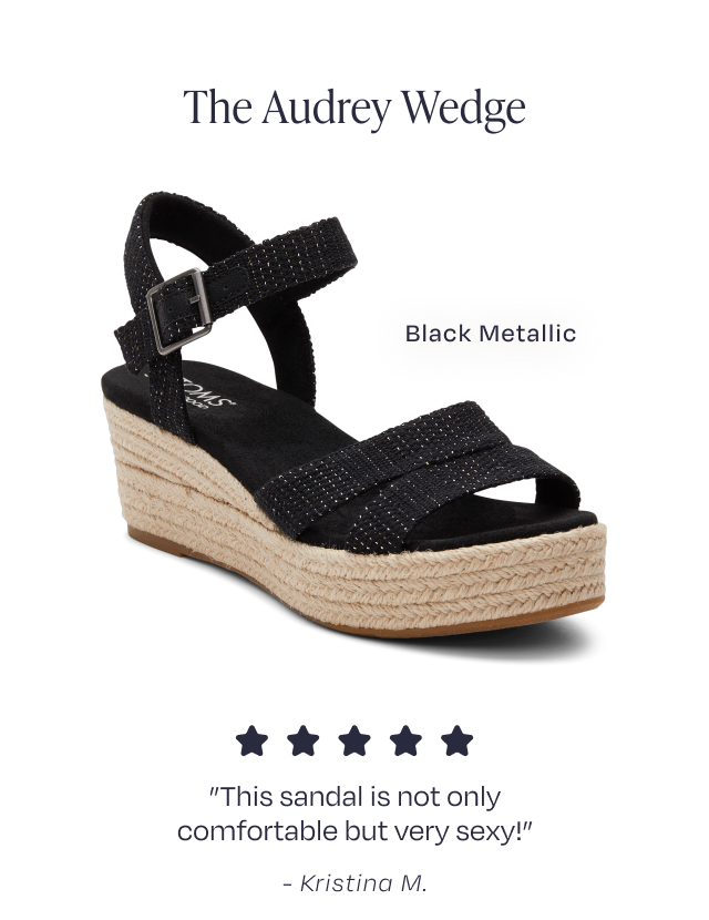 Audrey Wedge Sandal - Image