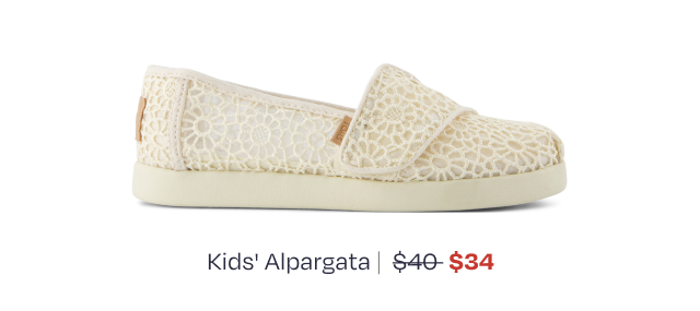 Alpargata Classic Kids Shoe - Image