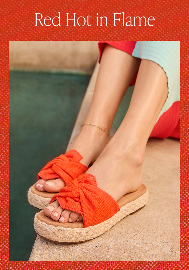 Abby Slide Flatform Espadrille Sandal - Image