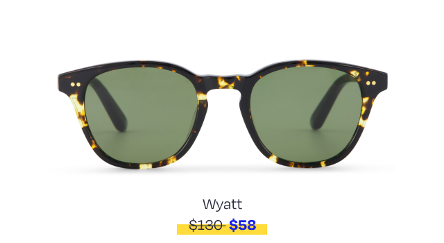 Wyatt Handcrafted Sunglasses - Image