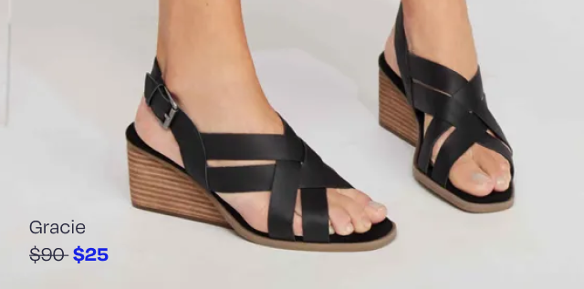Gracie Wedge Sandal - Image