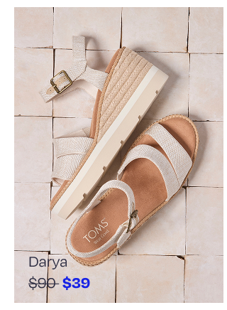 Darya Wedge Platform Sandal - Image