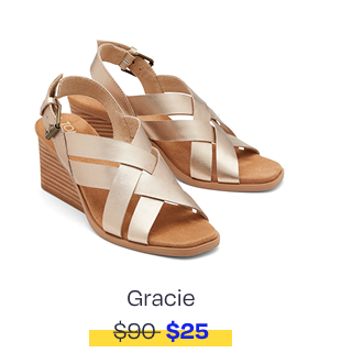 Gracie Wedge Sandal - Image