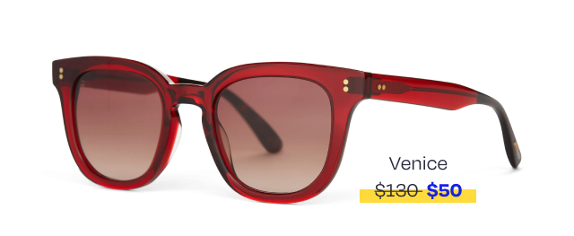 Venice Handcrafted Sunglasses - Image