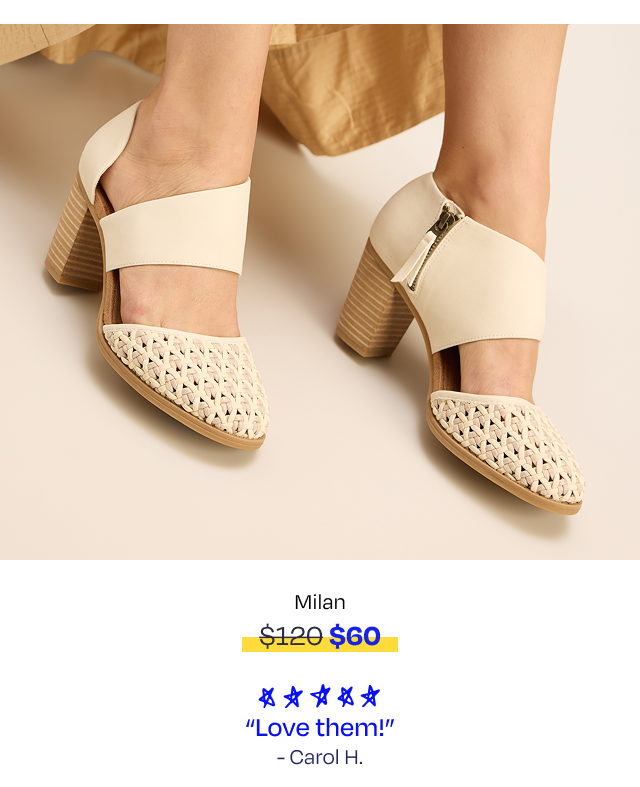 Milan Closed Toe Heel - Image