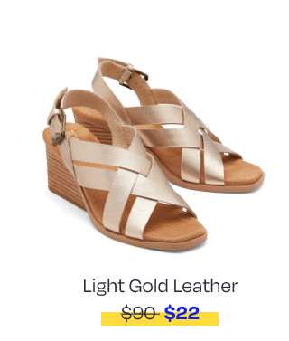Gracie Wedge Sandal - Image