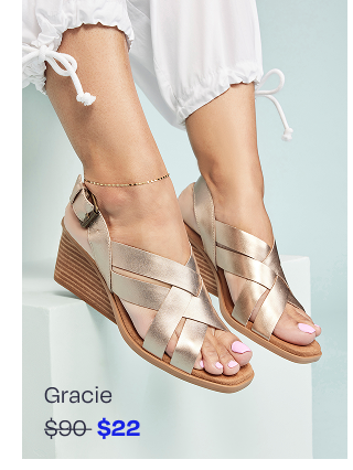 Gracie Wedge Sandal - Image