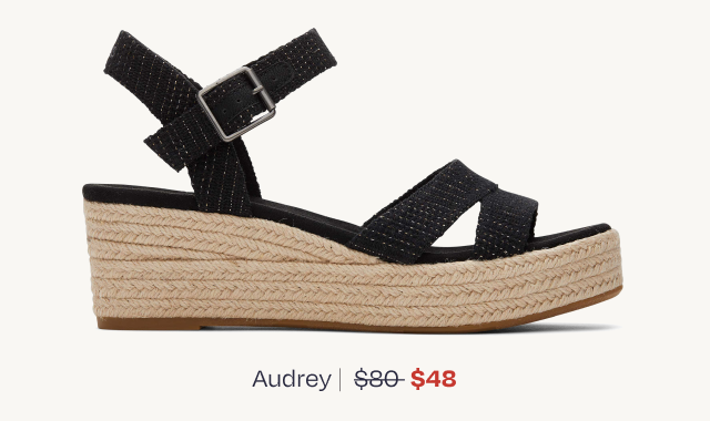 Audrey Wedge Sandal - Image