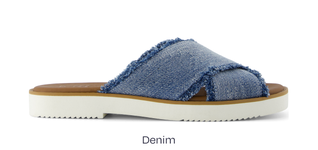 Mae Crossover Slide Sandal - Image