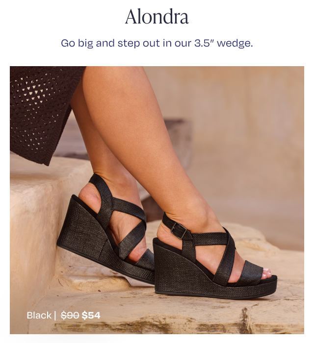 Alondra Wedge Sandal - Image