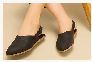Jade Slingback Flat - Image