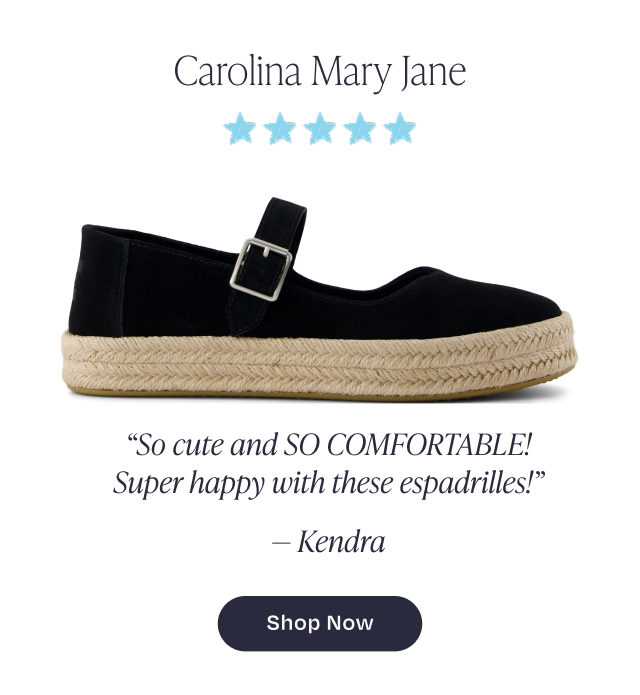 Shop Carolina Mary Jane Espadrille - Button
