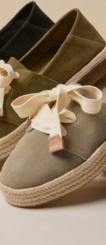 Carolina Lace-Up Espadrille - Image