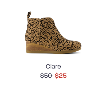 Clare Kids Wedge Boot - Image
