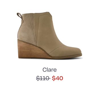 Clare Wedge Boot - Image