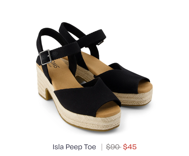 Isla Peep Toe Heeled Sandal - Image
