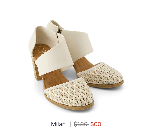 Milan Closed Toe Heel - Image