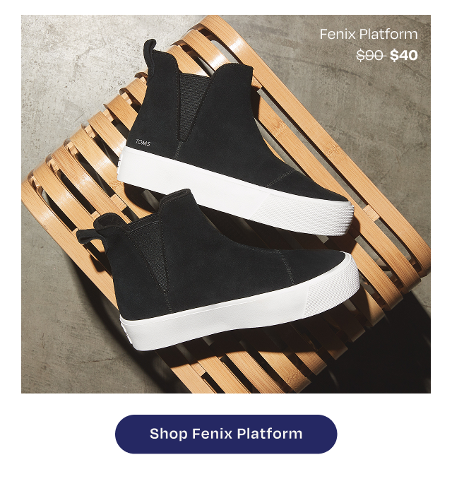 Shop Fenix Platform Chelsea Sneaker - Button