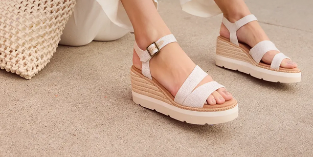 Darya Wedge Platform Sandal - Image