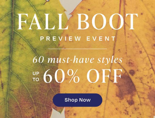Shop Fall Boot Preview Event - Button