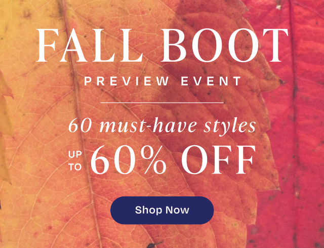 Shop Fall Boot Preview Event - Button