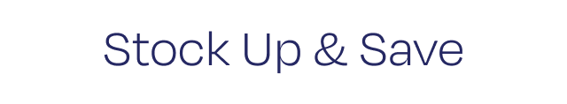 Stock Up & Save - Image