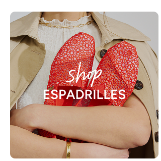 Shop Espadrilles - Button