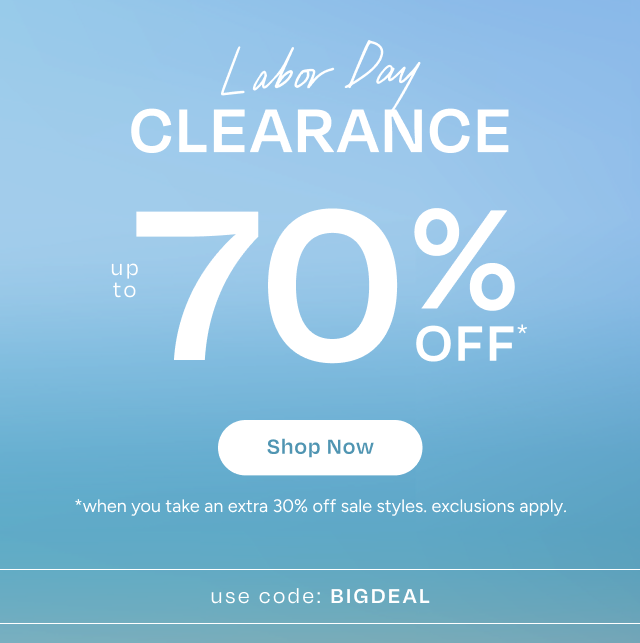 Labor Day Clearance - Image
