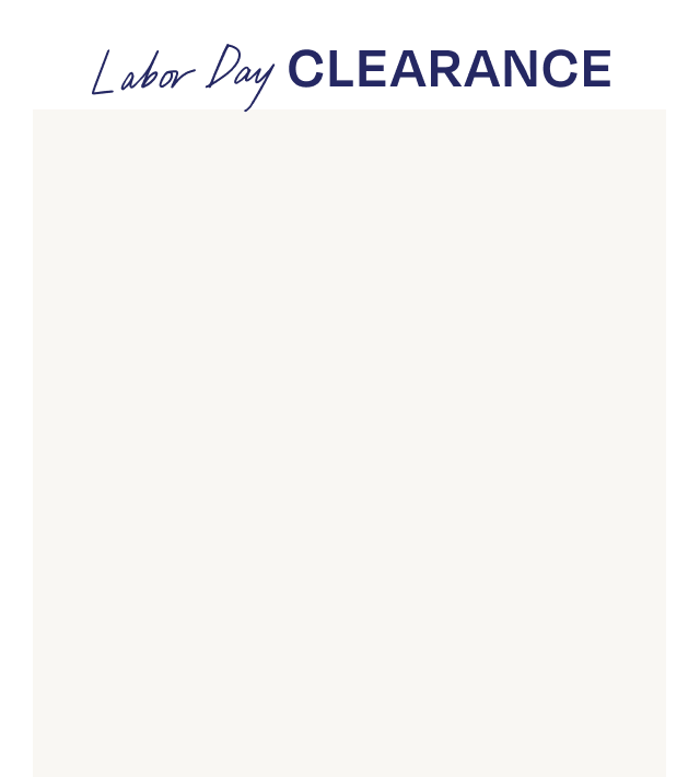 Labor Day Clearance - Image