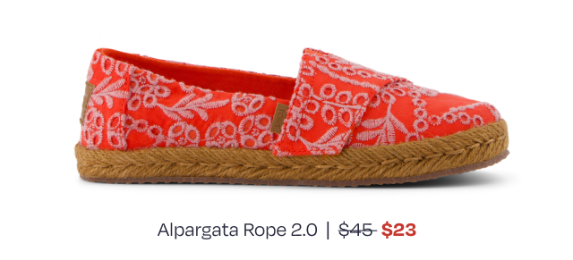 Alpargata Rope 2.0 Kids Espadrille - Image