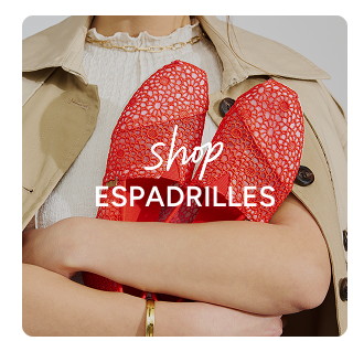 Shop Espadrilles - Button