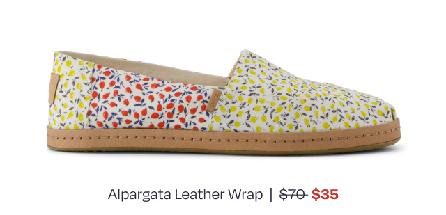 Alpargata Leather Wrap - Image