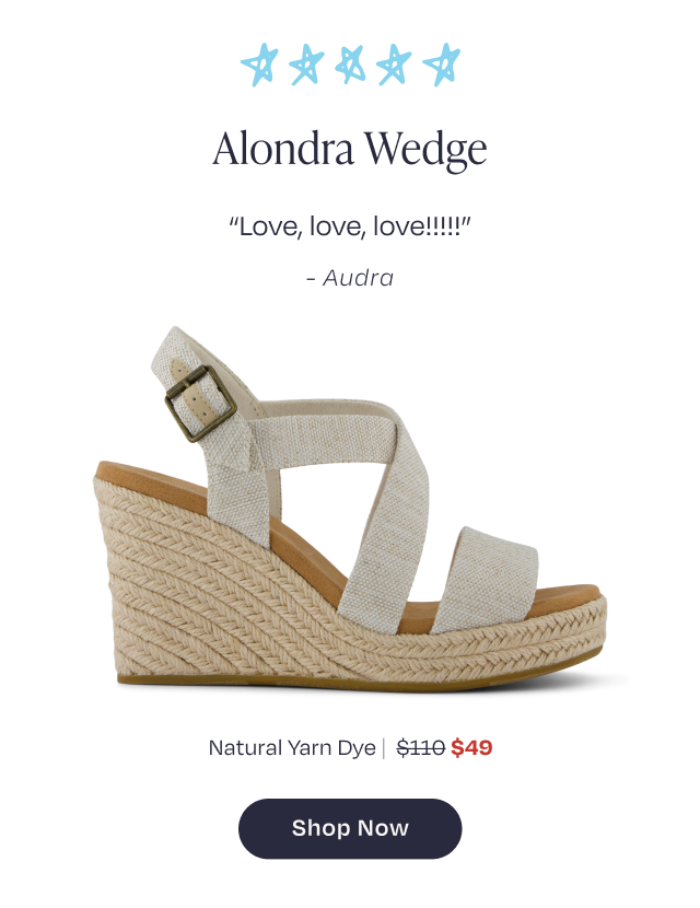 Alondra Wedge Sandal - Image