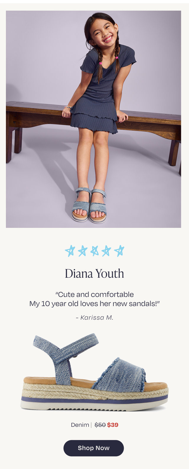 Diana Kids Sandal - Image