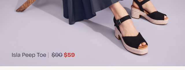 Isla Peep Toe Heeled Sandal - Image
