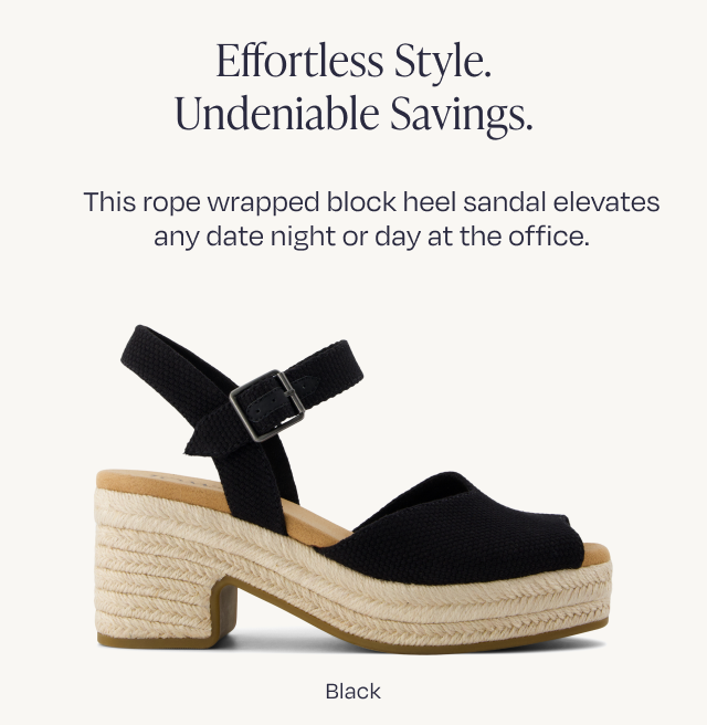 Effortless Style. Undeniable Savings. - Image