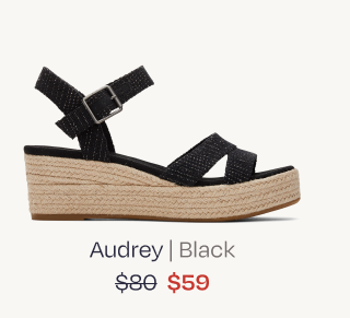 Audrey Wedge Sandal - Image