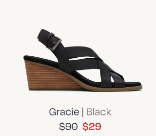 Gracie Wedge Sandal - Image