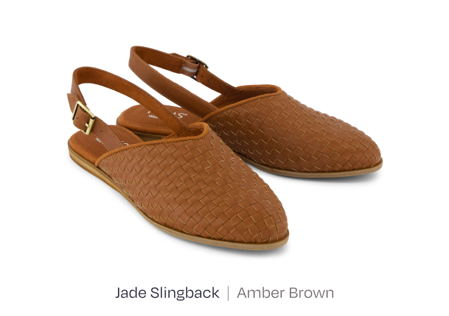 Jade Slingback Flat - Image