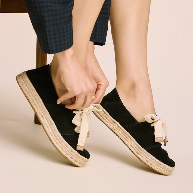 Carolina Lace-Up Espadrille - Image